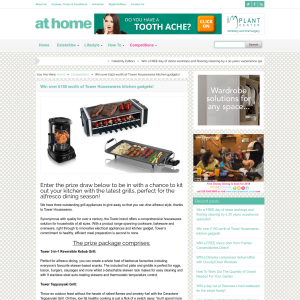 Win over £150 worth of Tower Housewares kitchen gadgets