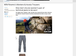 Win Páramo's Montero & Acosta Trousers