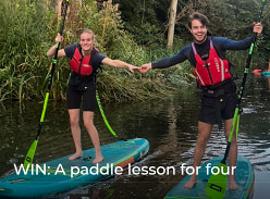 Win a Paddle Lesson for Four