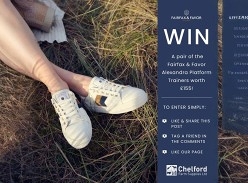 Win a Pair of the Alexandra Platform Trainers