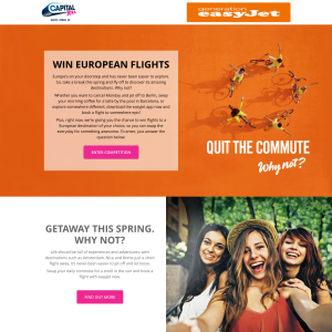 Win Pair of Flights to any European destination
