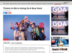 Win Pair of Tickets to We're Going On A Bear Hunt at Belgrade Theatre, Coventry