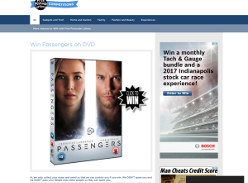 Win Passengers on DVD