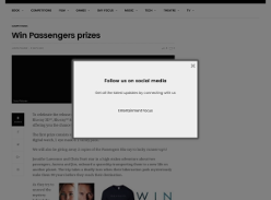 Win Passengers prizes