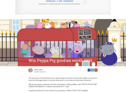 Win Peppa Pig goodies worth £130