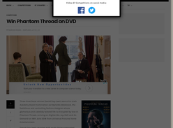 Win Phantom Thread on DVD