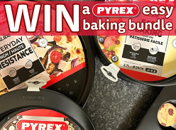 Win a Pyrex Glide Easy Bake Bundle