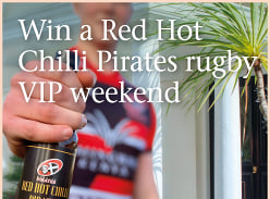 Win a Red Hot Chilli Pirates Rugby VIP Weekend