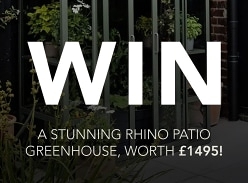 Win a Rhino Ultimate Patio Greenhouse