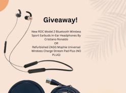 Win ROC Model 2 Bluetooth Wireless Sport Earbuds In-Ear Headphones By Cristiano Ronaldo