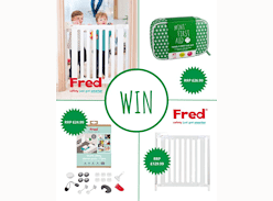 Win a Safety Wooden Stairgate, a Home Safety Starter Pack & a Mini Family First Aid Kit