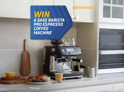 Win a Sage Barista Pro Espresso Machine