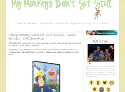 Win Sam's Birthday on DVD