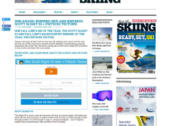 Win Scott Slight 93 Skis + Fritschi Tectons