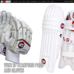 Win SF Stanford Pads And Gloves