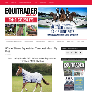 Win Shire Tempest Mesh Fly Rug