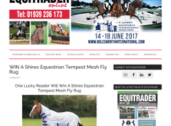 Win Shire Tempest Mesh Fly Rug