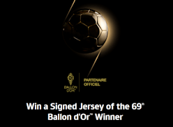 Win a Signed Jersey of the 69th Ballon Dor Winner