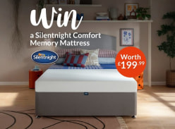 Win a Silentnight Comfort Memory Mattress