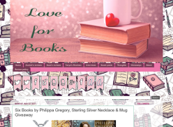 Win Six Books by Philippa Gregory + Sterling Silver Necklace & Mug