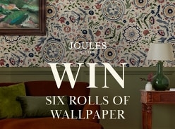 Win Six Rolls of Joules Wallpaper