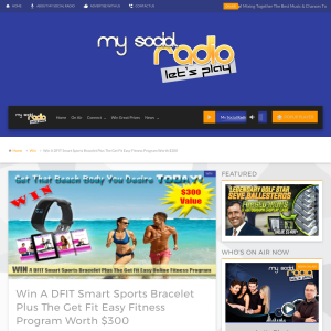 Win Smart Sports Band + Fitness Program Value $300