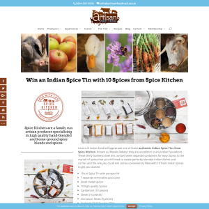 Win Spice Tin with 10 Spices from Spice Kitchen