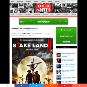 Win Stake Land II on DVD