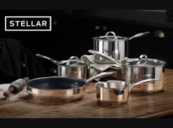 Win 1 of 2 Stellar 5-Piece Saucepan Sets
