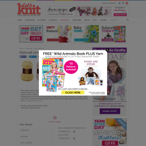 Win Stylecraft yarn