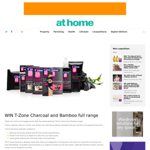 Win T-Zone Charcoal and Bamboo full range