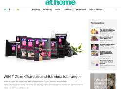 Win T-Zone Charcoal and Bamboo full range