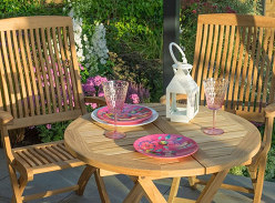 Win a Teak Garden Table and Chairs