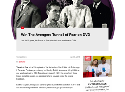 Win The Avengers Tunnel of Fear on DVD