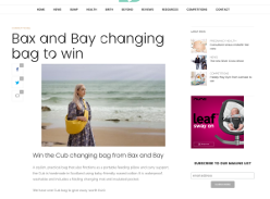 Win The Cub Changing Bag From Bax And Bay