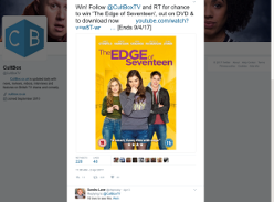 Win The Edge of Seventeen on DVD