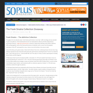 Win The Frank Sinatra Collection