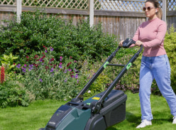 Win the Hawk 36 Push 60V, the ultimate small garden mower