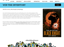 WIN The Inventory: Black Knight, by Andy Briggs