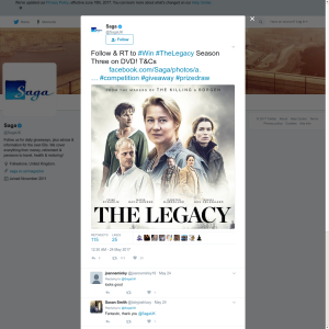 Win The Legacy Season 3 DVD