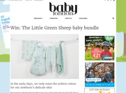 Win The Little Green Sheep baby bundle