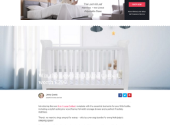 Win the new 3-in-1 Luna Cotbed, worth £399