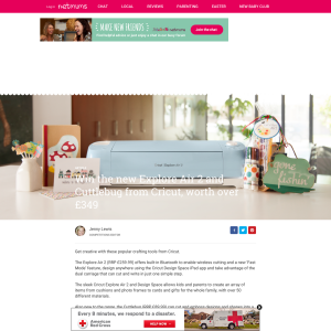 Win the new Explore Air 2 and Cuttlebug from Cricut, worth over £349
