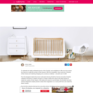 Win The Nursery Of Your Dreams worth £1000+