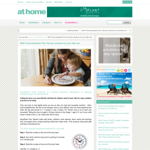Win Three EasyRead Time Teacher products