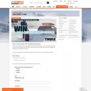 Win Thule accessories