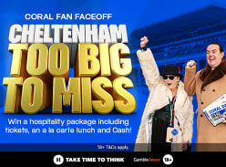 Win Tickets to Cheltenham & £1,000, Thanks to Coral