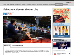 Win Tickets to A Place In The Sun Live