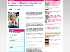 Win tickets to BBC Gardener’s World Live and the BBC Good Food Show Summer