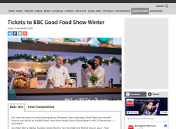 Win Tickets to BBC Good Food Show Winter